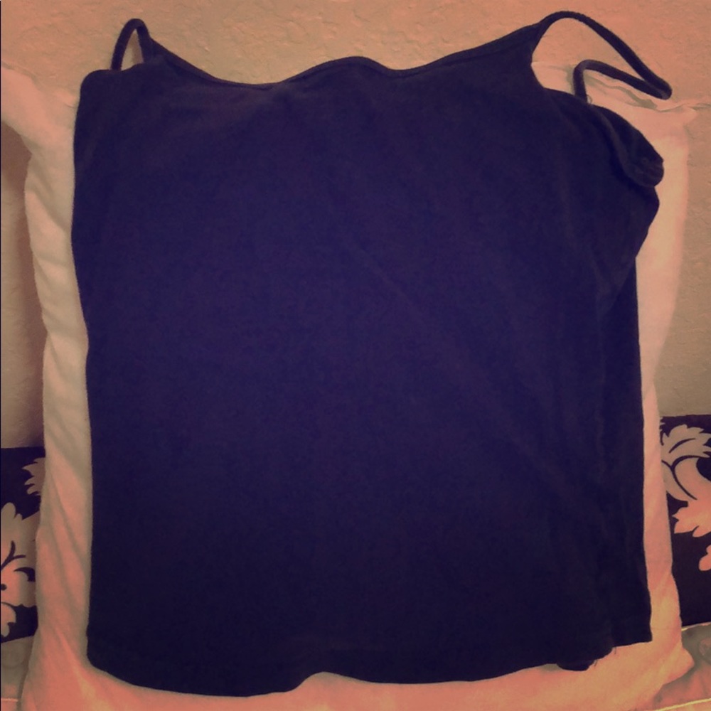 Tiny blue tank top